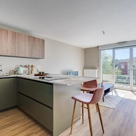 Appartement T2 Proche Airbus Meett Aeroport Balcon Seilh